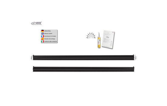 Jupes latérales adaptées pour Volkswagen Caddy 2K 2004-2020 'Edition' (ABS), Image 3