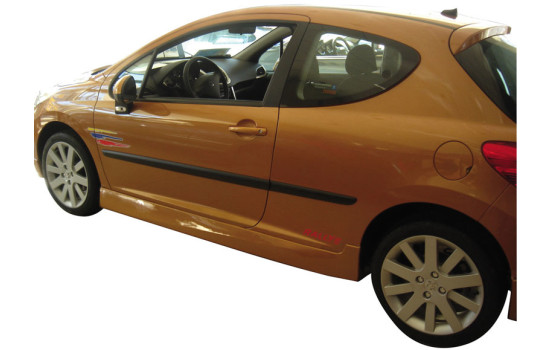 Jupes latérales Peugeot 207 2006- 'Type A' (ABS), Image 2