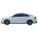 Jupes latérales unidirectionnelles pour Audi S3 8V/8V Facelift Berline/Cabriolet 2013-2020 - Noir brillant, Vignette 2