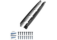Jupes latérales unidirectionnelles pour Cupra Ateca MK1 2018- - Noir brillant