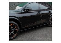 Jupes latérales unidirectionnelles pour Cupra Formentor 2020- - Noir brillant