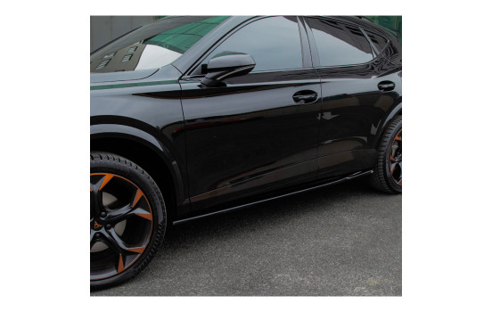 Jupes latérales unidirectionnelles pour Cupra Formentor 2020- - Noir brillant