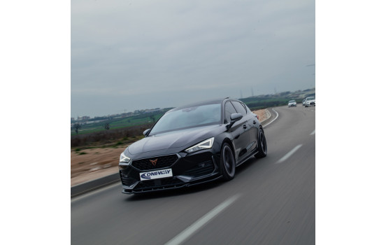 Jupes latérales unidirectionnelles pour Seat Leon IV HB/ST FR et Cupra Leon HB/ST 2020- - Noir brillant, Image 2