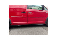 Jupes latérales unidirectionnelles pour Volkswagen Caddy MK4 2015-2020 - Noir brillant