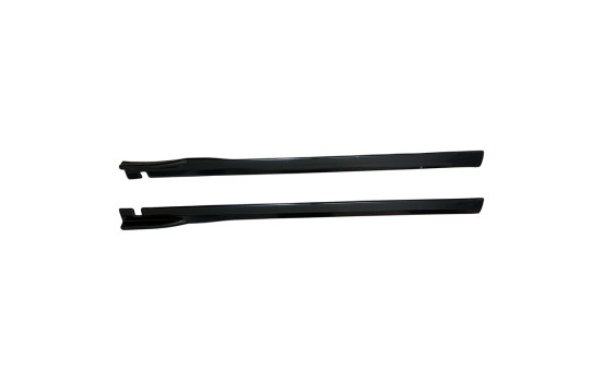 Jupes latérales unidirectionnelles pour Volkswagen Caddy MK4 2015-2020 - Noir brillant, Image 6