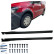 Jupes latérales unidirectionnelles pour Volkswagen Caddy MK4 2015-2020 - Noir brillant, Vignette 7