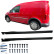 Jupes latérales unidirectionnelles pour Volkswagen Caddy MK4 2015-2020 - Noir brillant, Vignette 8