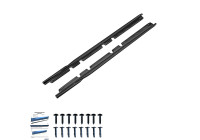 Jupes latérales universelles à usage unique - Longueur 208 cm - Noir brillant