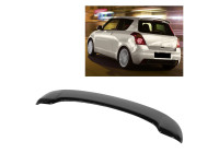 Becquet de toit AutoStyle pour Suzuki Swift II 2005-2010 (ABS noir brillant)
