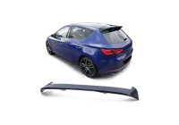 Becquet de toit sur mesure pour Seat Leon 5F 5 portes 2013-2020 (ABS Noir brillant)