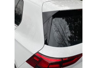 Jeu de spoilers latéraux de lunette arrière pour Volkswagen Golf VIII HB 3/5 portes 2020- (ABS Noir brillant)