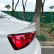 Spoiler arrière sur mesure pour Audi A3/S3 (8V) Berline 2013-2020 (ABS Noir brillant)