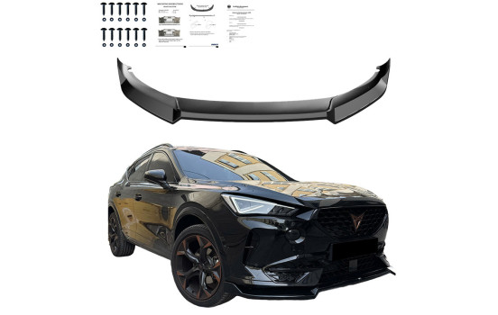 Becquet avant Oneway pour Cupra Formentor 2020-2024 - Version 2 - Noir brillant, Image 3