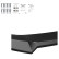 Becquet avant Oneway pour Cupra Formentor 2020-2024 - Version 2 - Noir brillant, Vignette 7