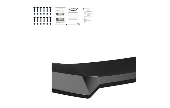 Becquet avant Oneway pour Cupra Formentor 2020-2024 - Version 2 - Noir brillant, Image 7