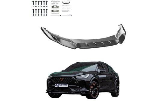 Becquet avant Oneway pour Cupra Formentor 2020-2024 - Version 3 - Noir brillant, Image 3