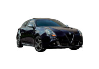 Becquet avant unidirectionnel pour Alfa Romeo Giulietta 2010-2020 – Noir brillant