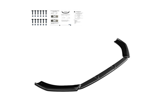 Becquet avant unidirectionnel pour Audi RS3 8V Berline/Sportback Facelift 2017-2020 - Version 2