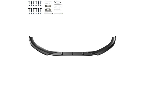 Becquet avant unidirectionnel pour Audi S3 Sportback 8V 2013-2016 – Noir brillant, Image 6