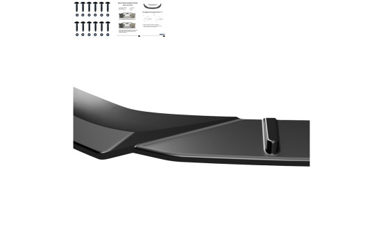 Becquet avant unidirectionnel pour Audi S3 Sportback 8V 2013-2016 – Noir brillant, Image 7
