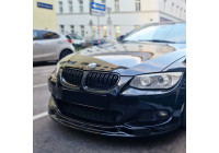 Becquet avant unidirectionnel pour BMW Série 3 E92/E93 M-Sport 2010-2013 - Noir brillant