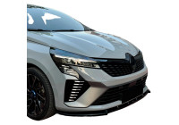 Becquet avant unidirectionnel pour Renault Clio MK6 2024- - Noir brillant