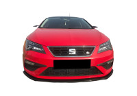 Becquet avant unidirectionnel pour Seat Leon (5F) HB/SC/ST FR/Cupra Facelift 2017-2020 - Version 2 -