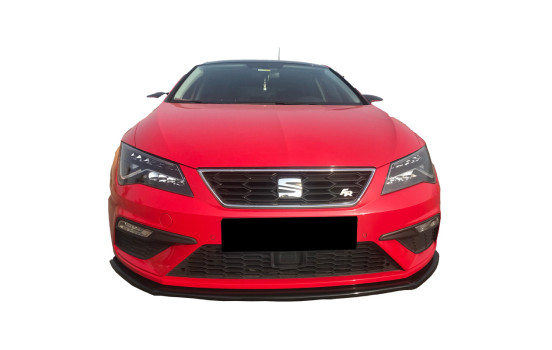 Becquet avant unidirectionnel pour Seat Leon (5F) HB/SC/ST FR/Cupra Facelift 2017-2020 - Version 2 -