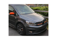 Becquet avant unidirectionnel pour Volkswagen Caddy MK4 2015-2020 – Noir brillant