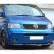 Becquet avant unidirectionnel pour Volkswagen Transporter T5 2003-2009 – Noir brillant