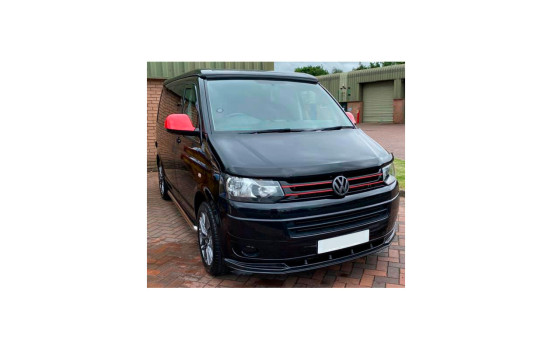 Becquet avant unidirectionnel pour Volkswagen Transporter T5 2003-2009 – Noir brillant, Image 5