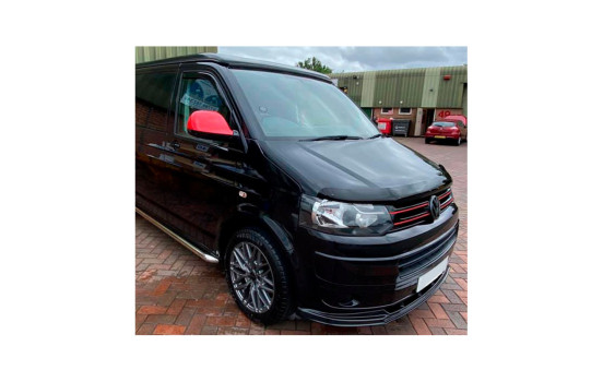 Becquet avant unidirectionnel pour Volkswagen Transporter T5 2003-2009 – Noir brillant, Image 6