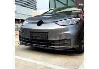 Lèvre de spoiler avant sur mesure pour Volkswagen ID.3 2020- (ABS Noir Brillant)