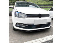 Lèvre de spoiler avant sur mesure pour Volkswagen Polo 6R/6C GTi 2009-2017 (ABS noir brillant)
