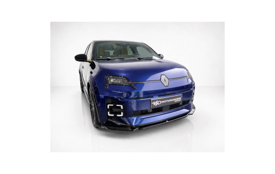 Spoiler avant Motordrome compatible avec Renault 5 E-Tech 2024- (ABS) Noir brillant, Image 2