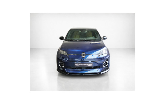 Spoiler avant Motordrome compatible avec Renault 5 E-Tech 2024- (ABS) Noir brillant, Image 4