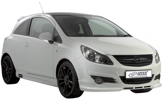 Spoiler avant Opel Corsa D 2006-2011 sans OPC (ABS)