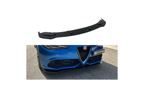 Spoiler avant sur mesure pour Alfa Romeo Giulia Veloce 2015- (ABS Noir brillant)
