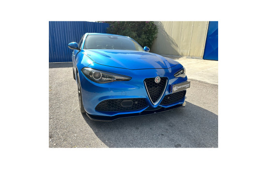 Spoiler avant sur mesure pour Alfa Romeo Giulia Veloce 2015- (ABS Noir brillant), Image 2