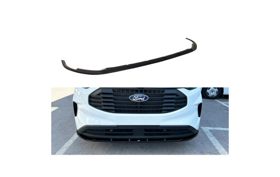 Spoiler avant sur mesure pour Ford Transit Custom (V710) 2023- (ABS Noir brillant)