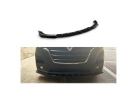 Spoiler avant sur mesure pour Renault Master Mk3 Facelift 2019-2024 (ABS Noir Brillant)