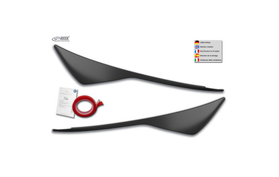 Spoilers de phare sur mesure pour Ford Focus III Facelift 2014-2018 (ABS), Image 3