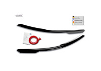 Spoilers de phare sur mesure pour Volkswagen Golf VIII (CD) 2020- (ABS Noir Brillant)
