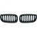 GRILL-SET Matt Black '' barres épaisses ''