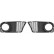 Grille d'aération, pare-chocs HD Tuning
