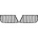 Grille d'aération, pare-chocs HD Tuning