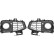 Grille d'aération, pare-chocs HD Tuning