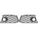 Grille d'aération, pare-chocs HD Tuning