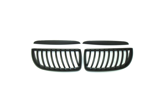 Grilles noir mat BMW Série 3 E90 / E91 Berline / Touring 2005-2008, Image 2