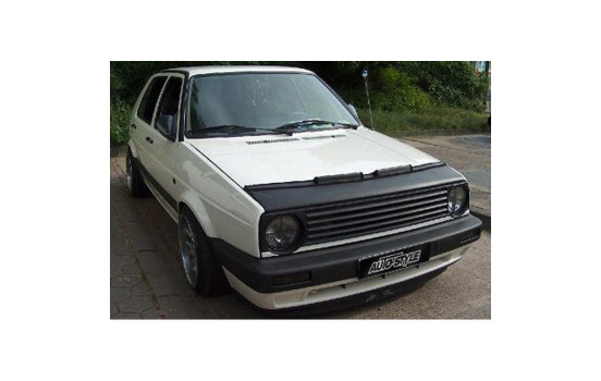 Déflecteur de Bra de Capot Volkswagen Golf II / Jetta II 1984-1992 noir, Image 2